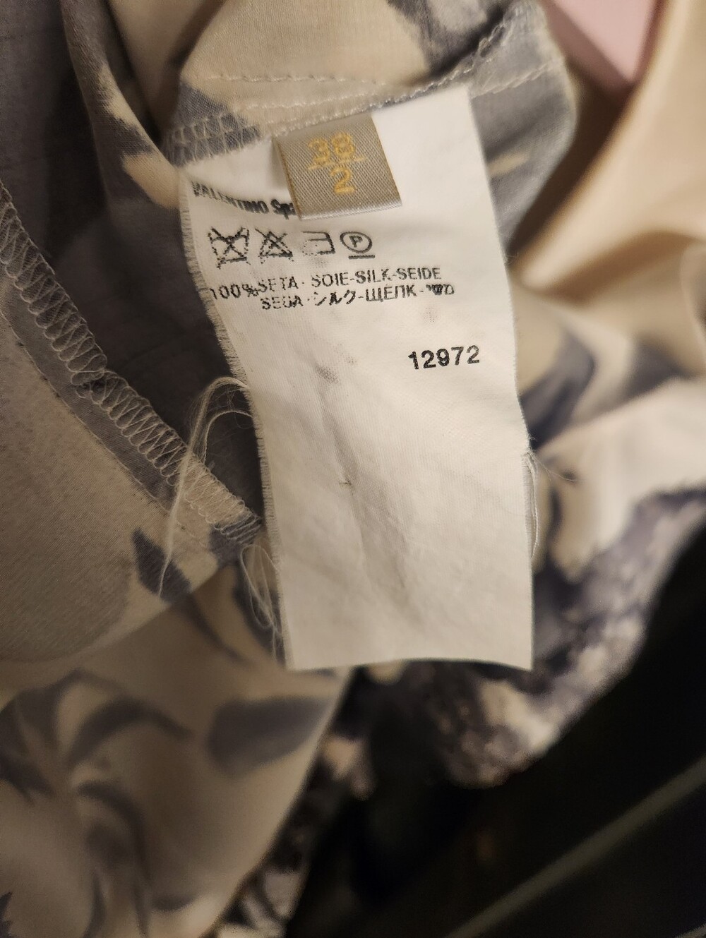 Vintage Valentino Silk Blouse - Picture 9 of 9